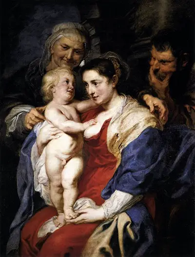 The Holy Family with St Anne Peter Paul Rubens